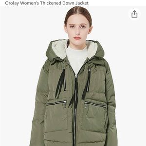 The Amazon Coat! Orolay Women’s Long Coat Size M